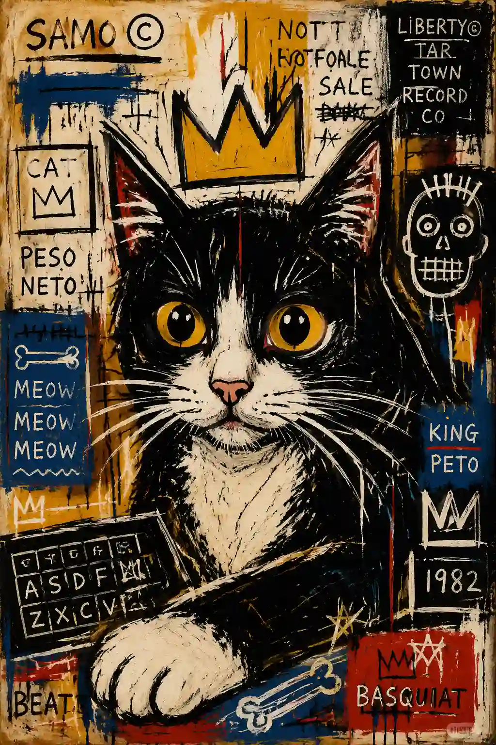 7.Jean-Michel Basquiat Style