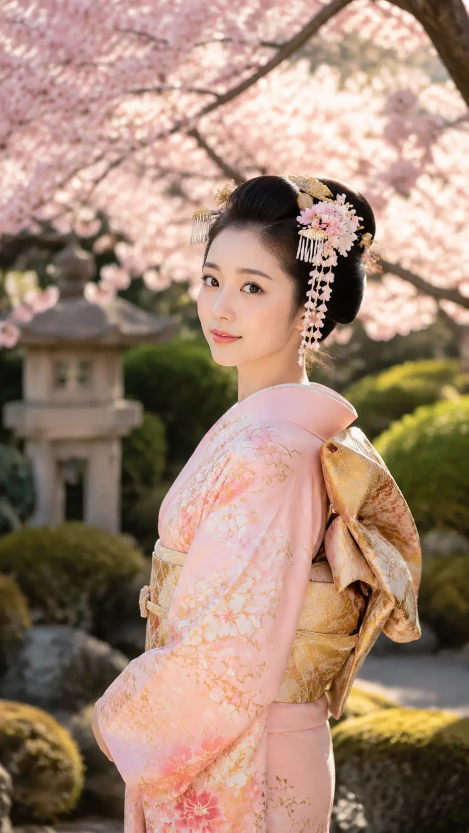 8.Cherry Blossom Festival ChatGPT Photo Prompt