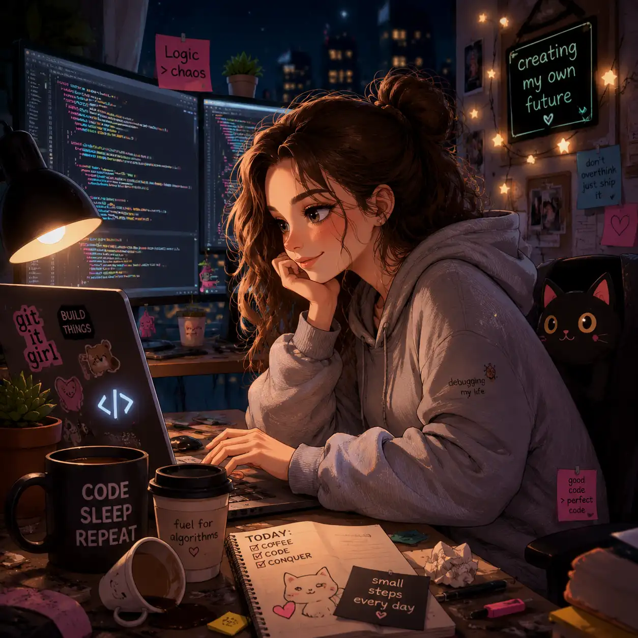 Programmer Caricature