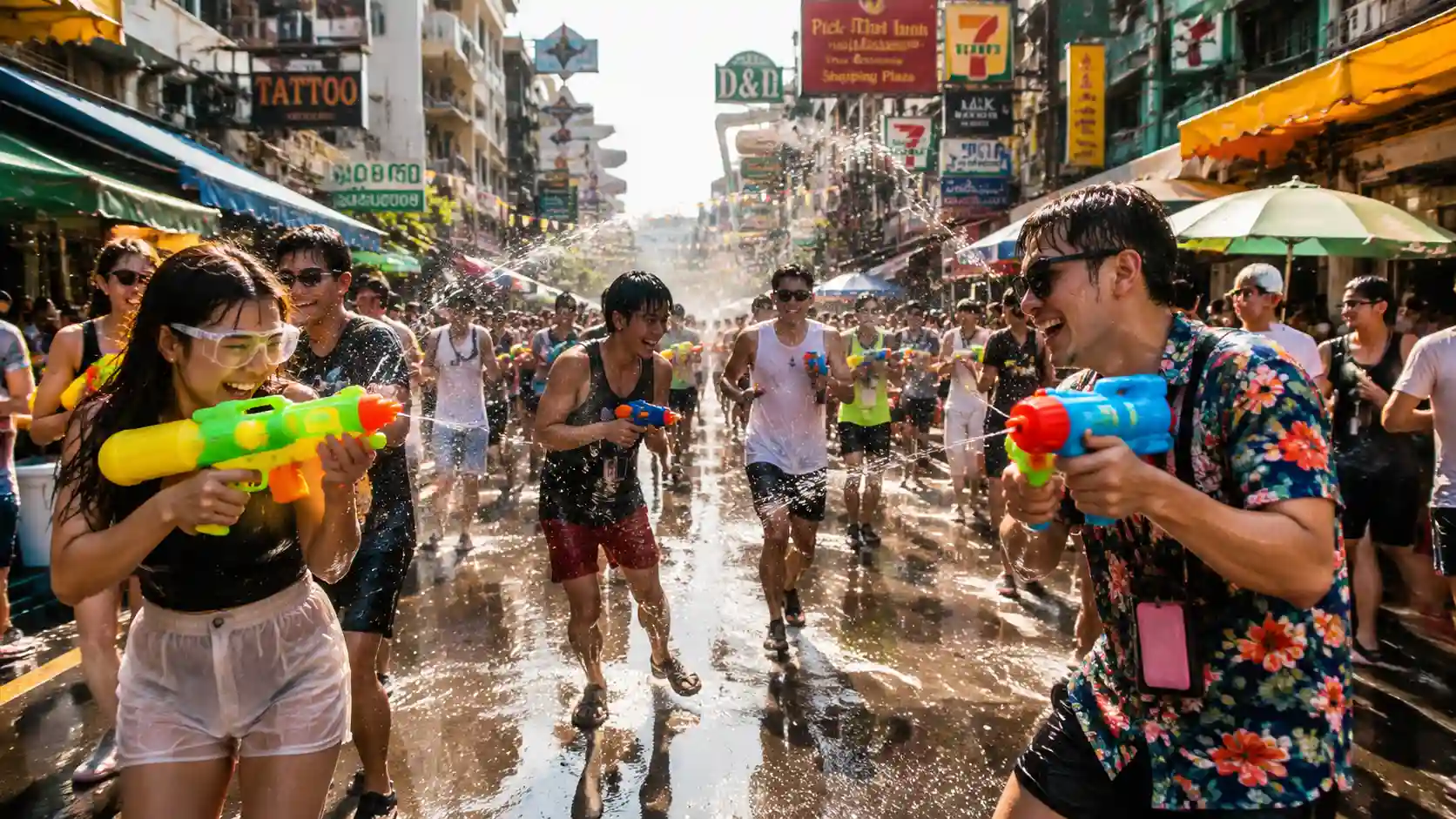 9.Songkran Festival ChatGPT Photo Prompt