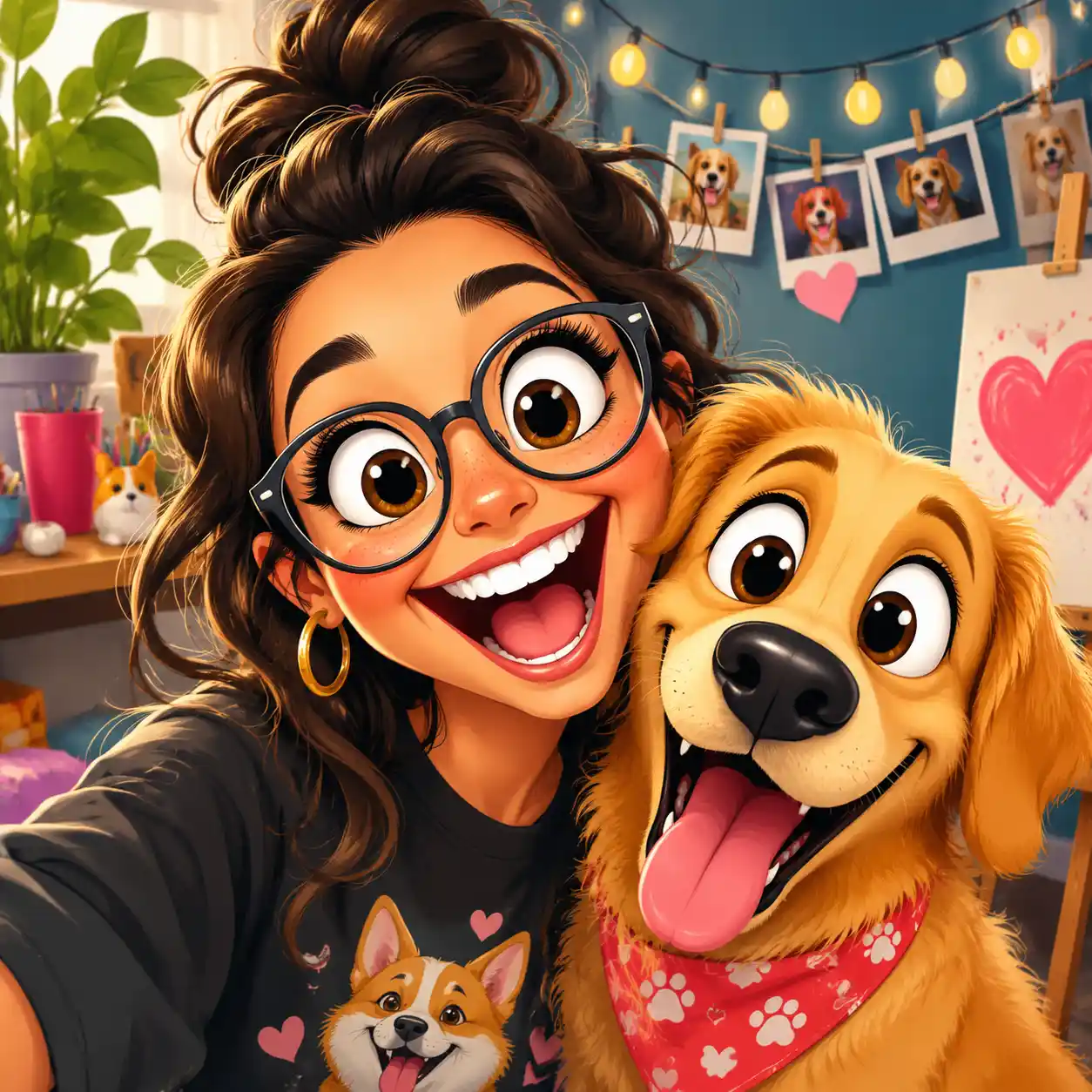Pet Companion Caricature