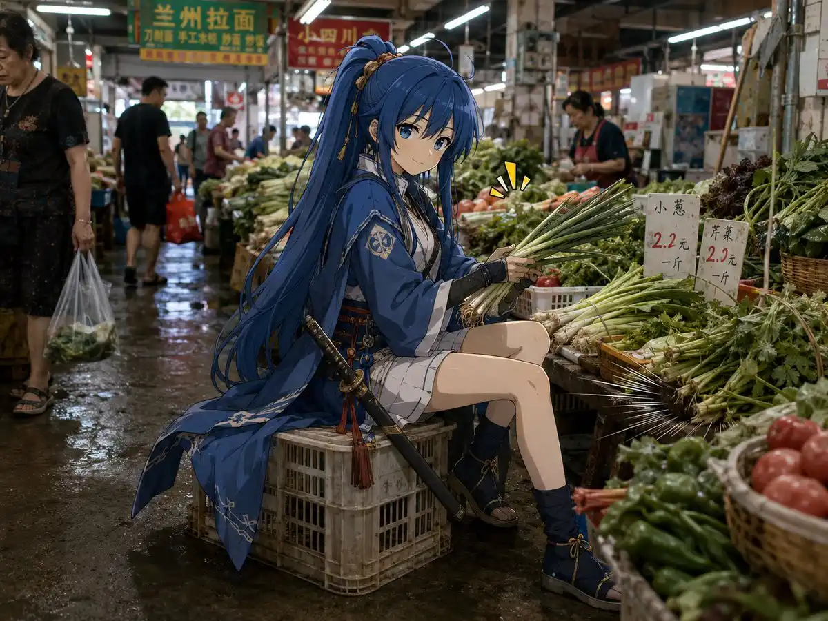 19.Wet Market Anime Crossover